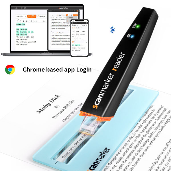 By combining the convenience of a pen reader with the versatility of an online software solution, the ScanMarker Reader empowers users to effortlessly navigate their reading materials, enabling a more tailored and enriching learning experience..The Reading Ruler feature of the ScanMarker Reader plays a crucial role in helping readers maintain focus while reading and scanning. By providing a visual aid, the Reading Ruler helps individuals track their progress and stay on the intended line of text.