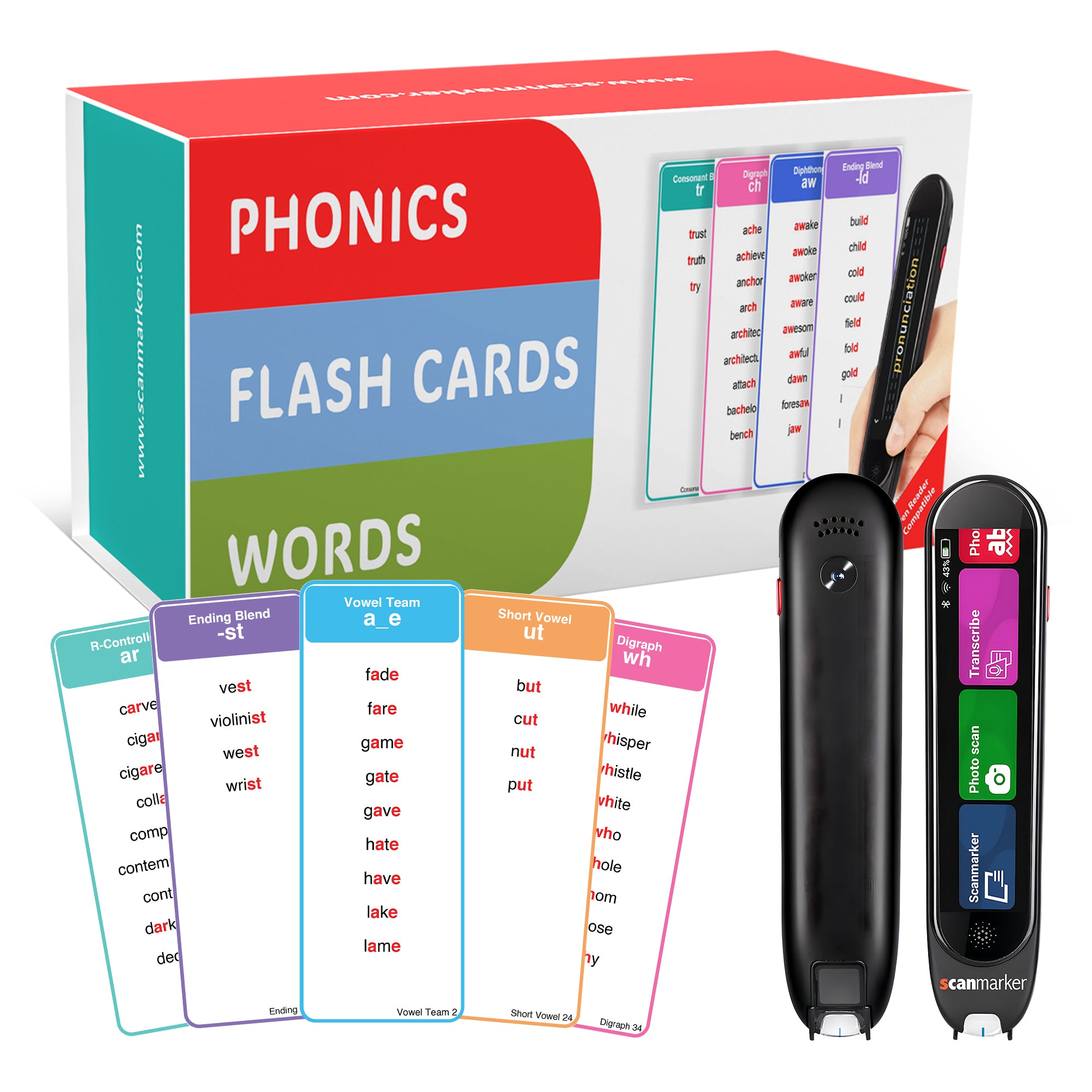 Phonics Cards – Scanmarker