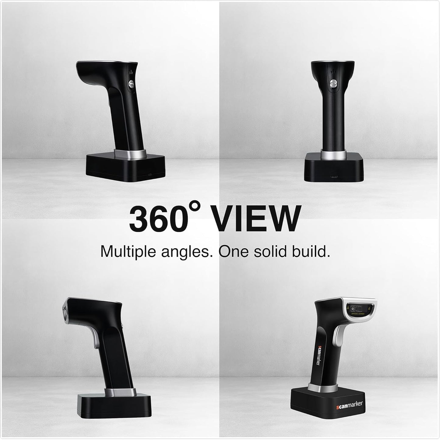 1D/2D Wireless Barcode Scanner