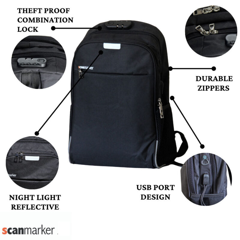 Theft proof laptop outlet bag